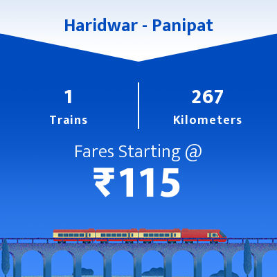 Haridwar To Panipat Trains